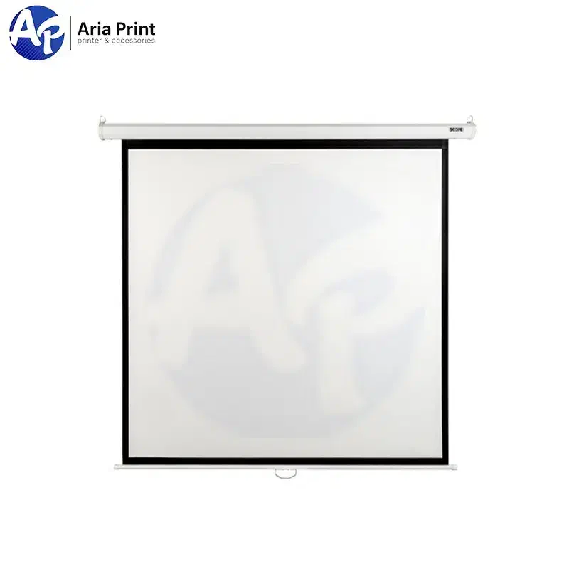 پرده نمایش دستی اسکوپ سایز 200×200|تلویزیون و پروژکتور|تهران, فلسطین (میدان انقلاب)|دیوار