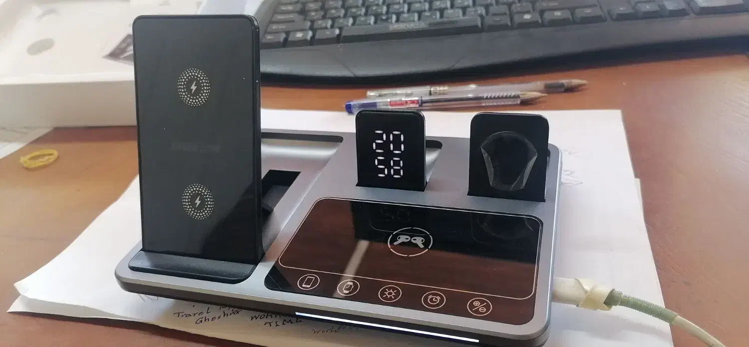 شارژر بیسیم wireless charging|لوازم جانبی موبایل و تبلت|رشت, سعدی (تختی)|دیوار