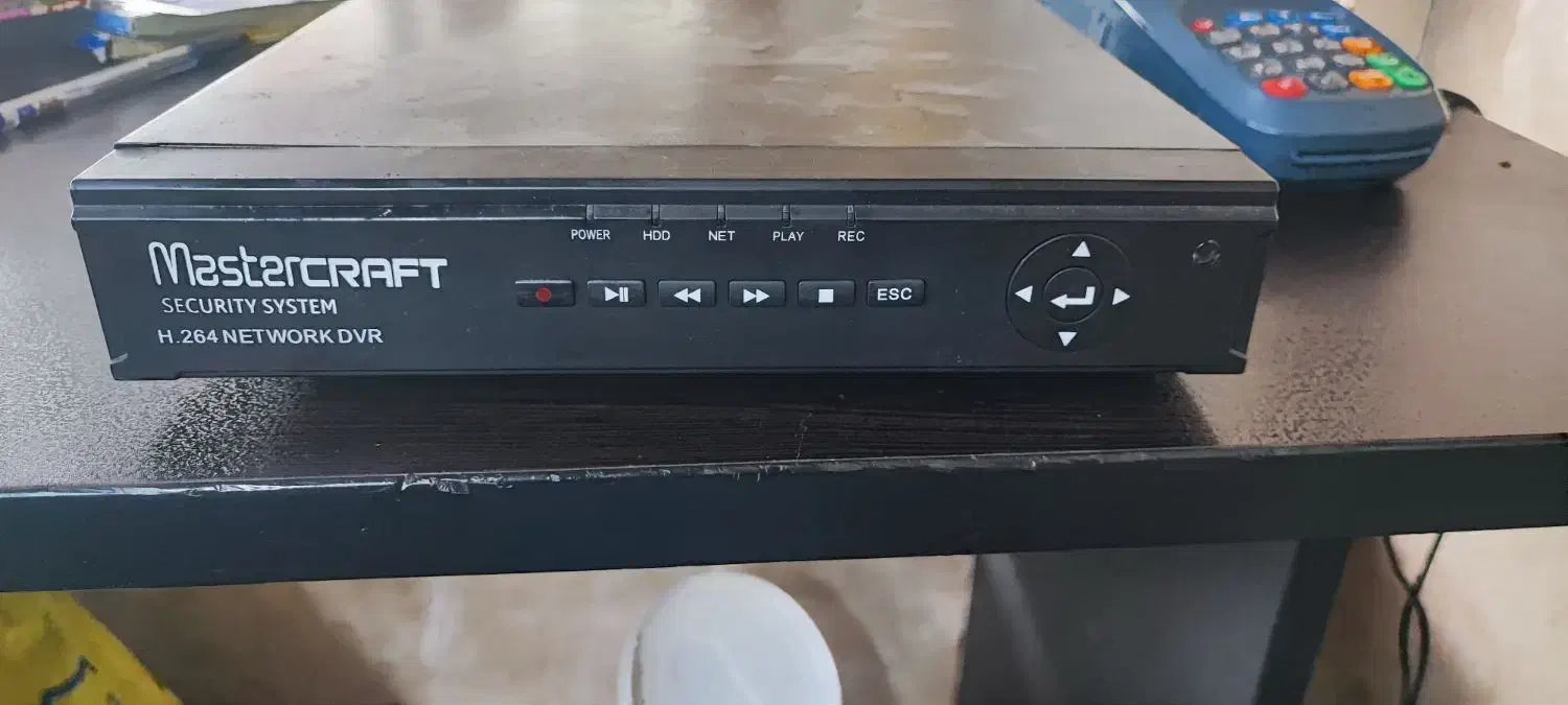 دی وی ار DVR مستر کرافت ۴کانال رنگی با هارد|دوربین مداربسته|رشت, فرزانه|دیوار
