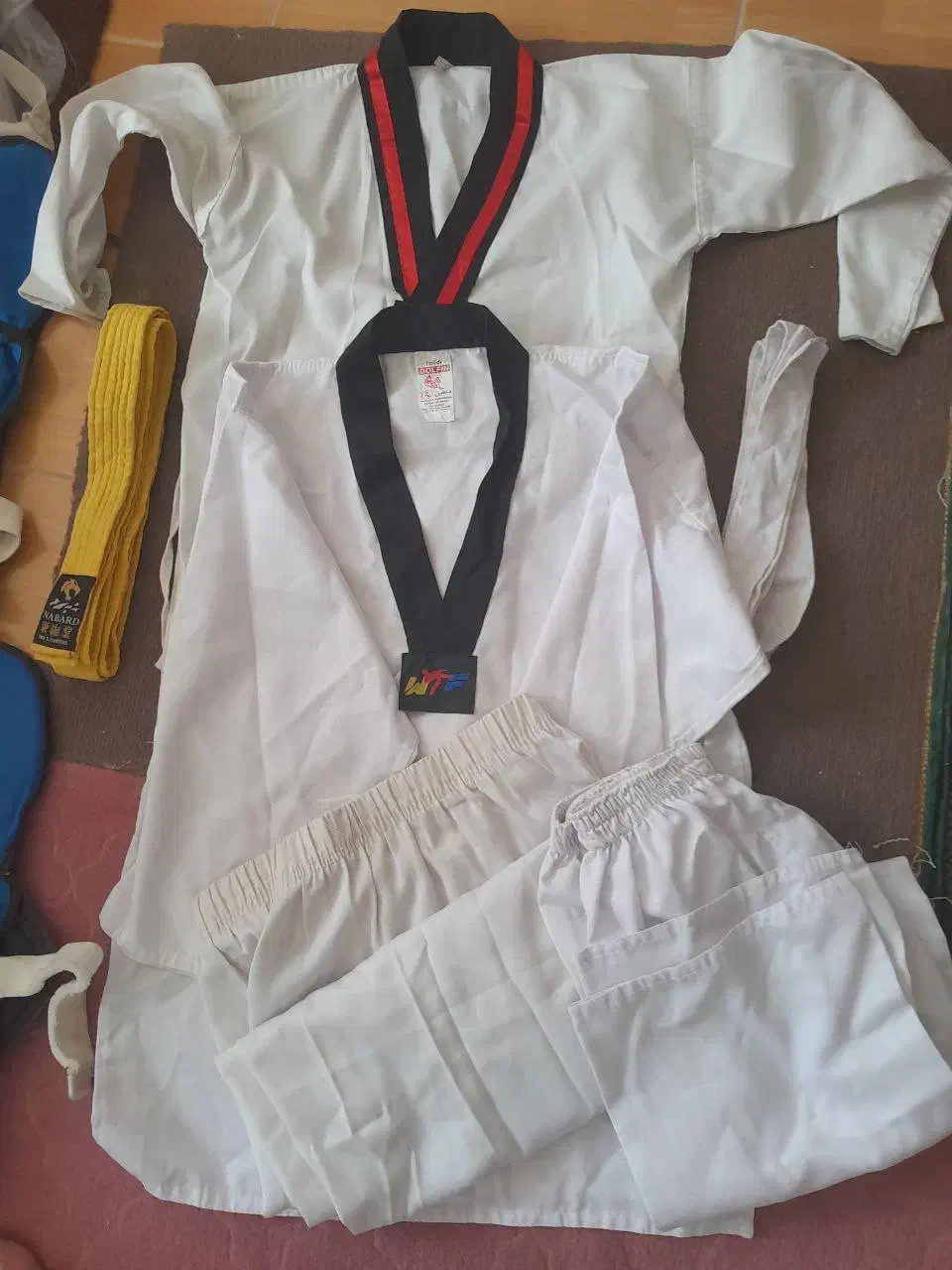 لباس تکواندو به همرا لباس مبارزه|لباس|پاکدشت, شهرک امام رضا|دیوار
