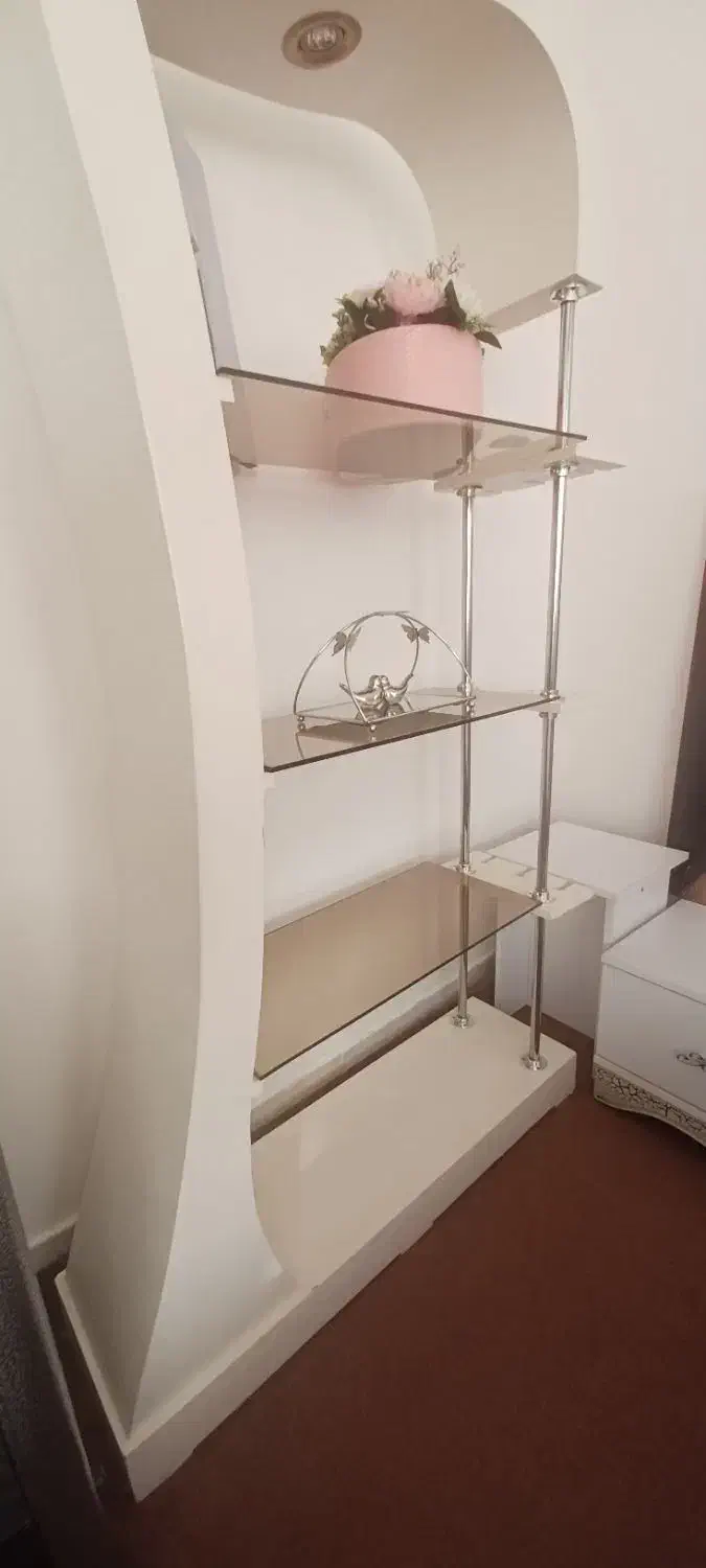 بوفه یا کتابخانه|بوفه، ویترین، کنسول|بوئین زهرا, |دیوار