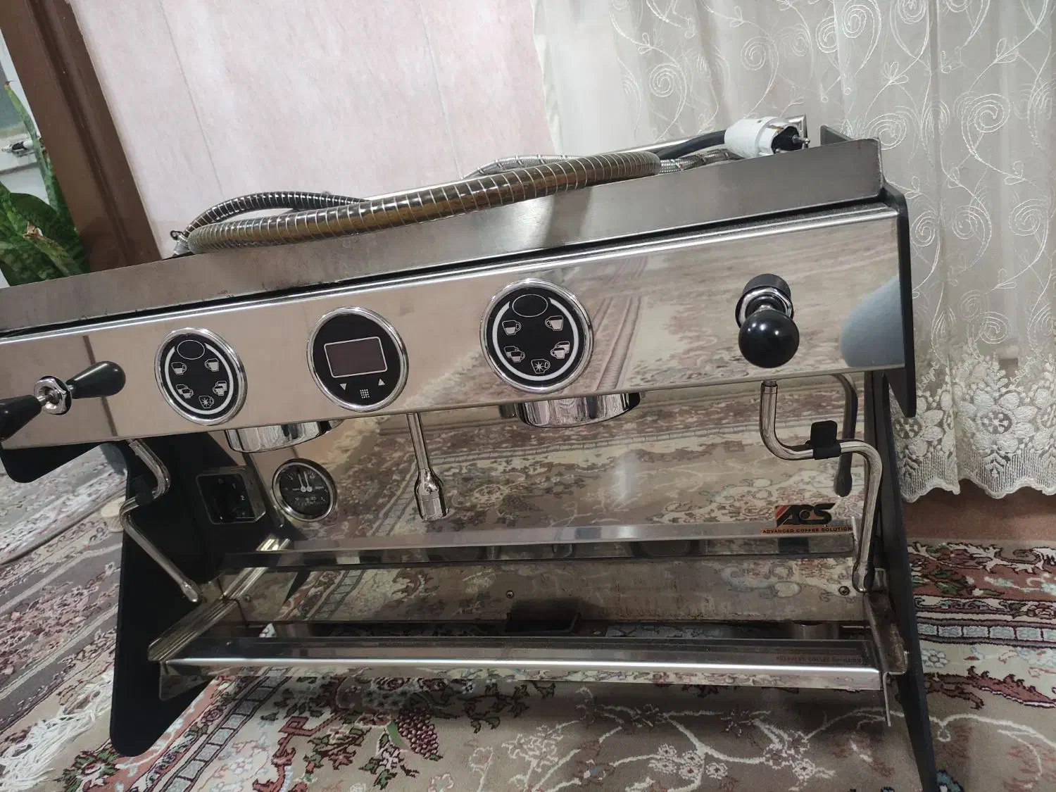 دستگاه قهوه ساز مارک Acs ایتالیا|سماور، چای‌ساز، قهوه‌ساز|جهرم, |دیوار
