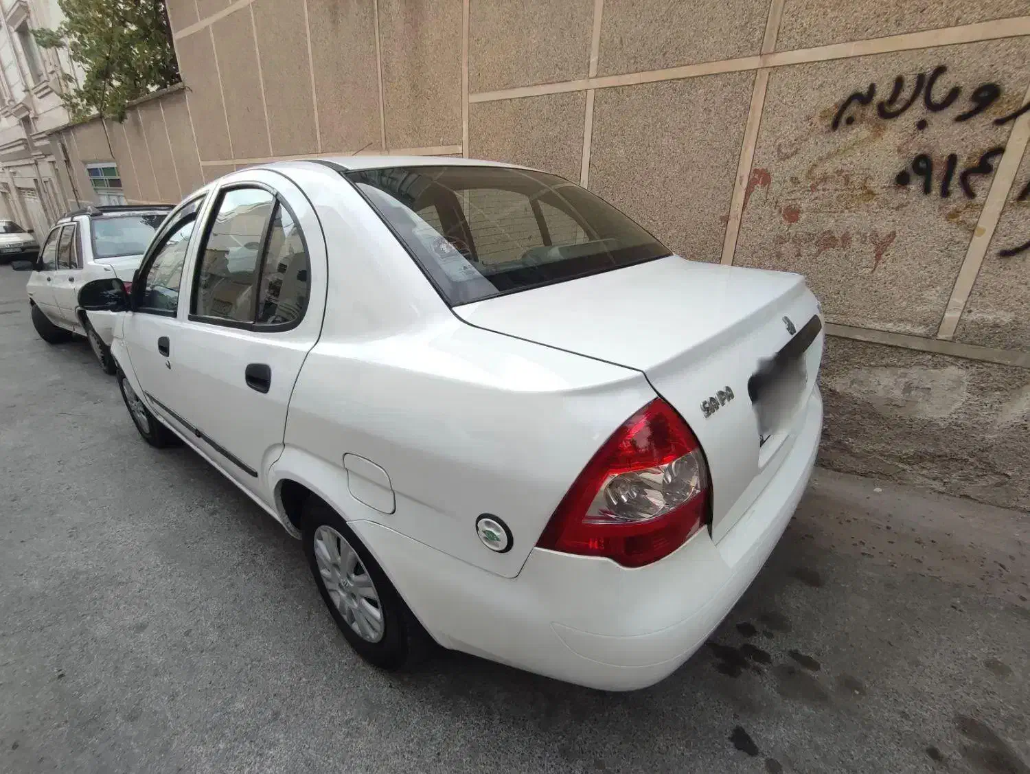 تیبا مدل ۹۵ دوگانه کارخانه|خودرو سواری و وانت|مراغه, |دیوار