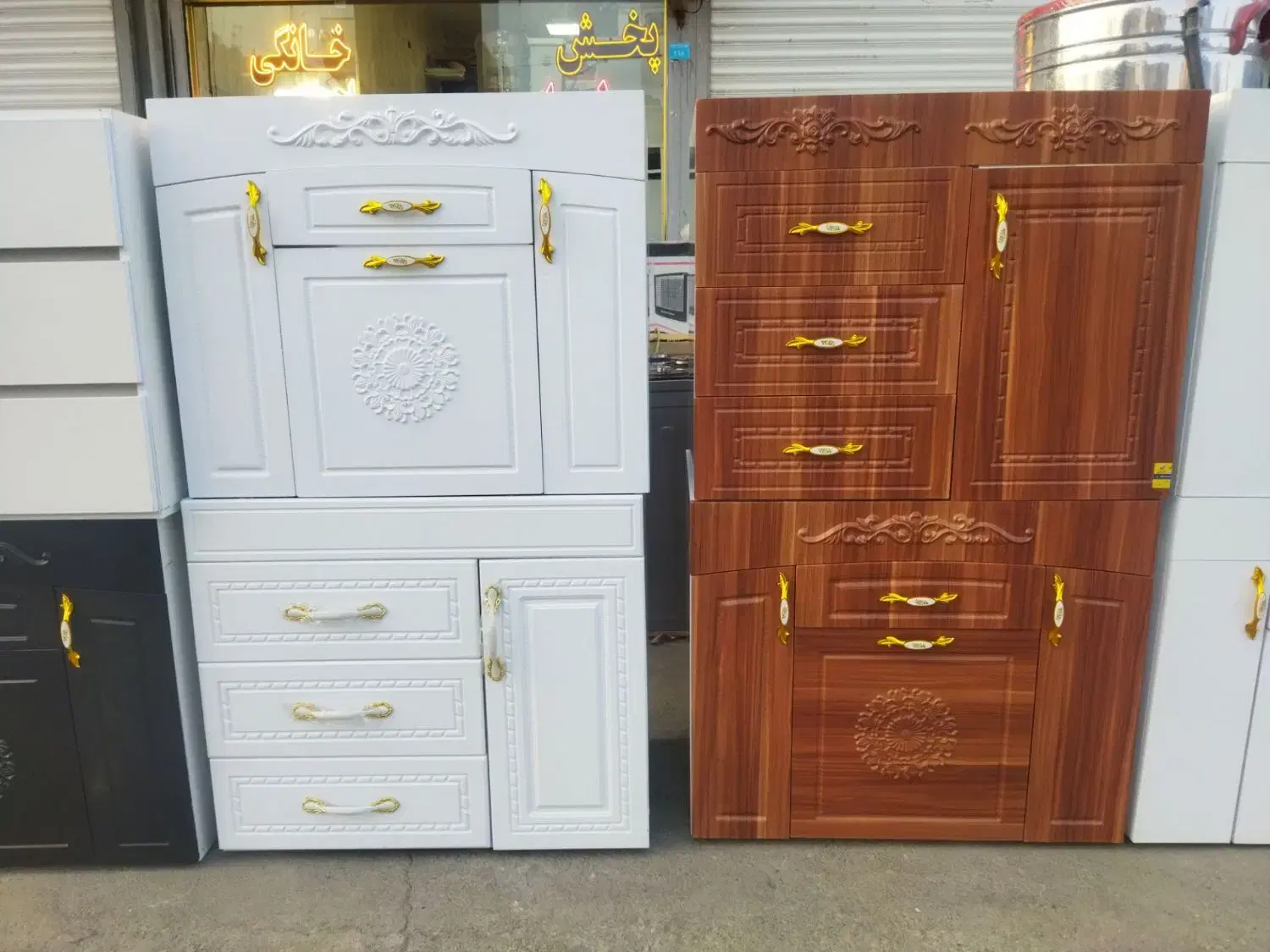 اجاق گاز کابینتی ام دی اف و کابین خالی سه کشو|اجاق گاز و لوازم برقی پختوپز|تهران, فردوسی|دیوار