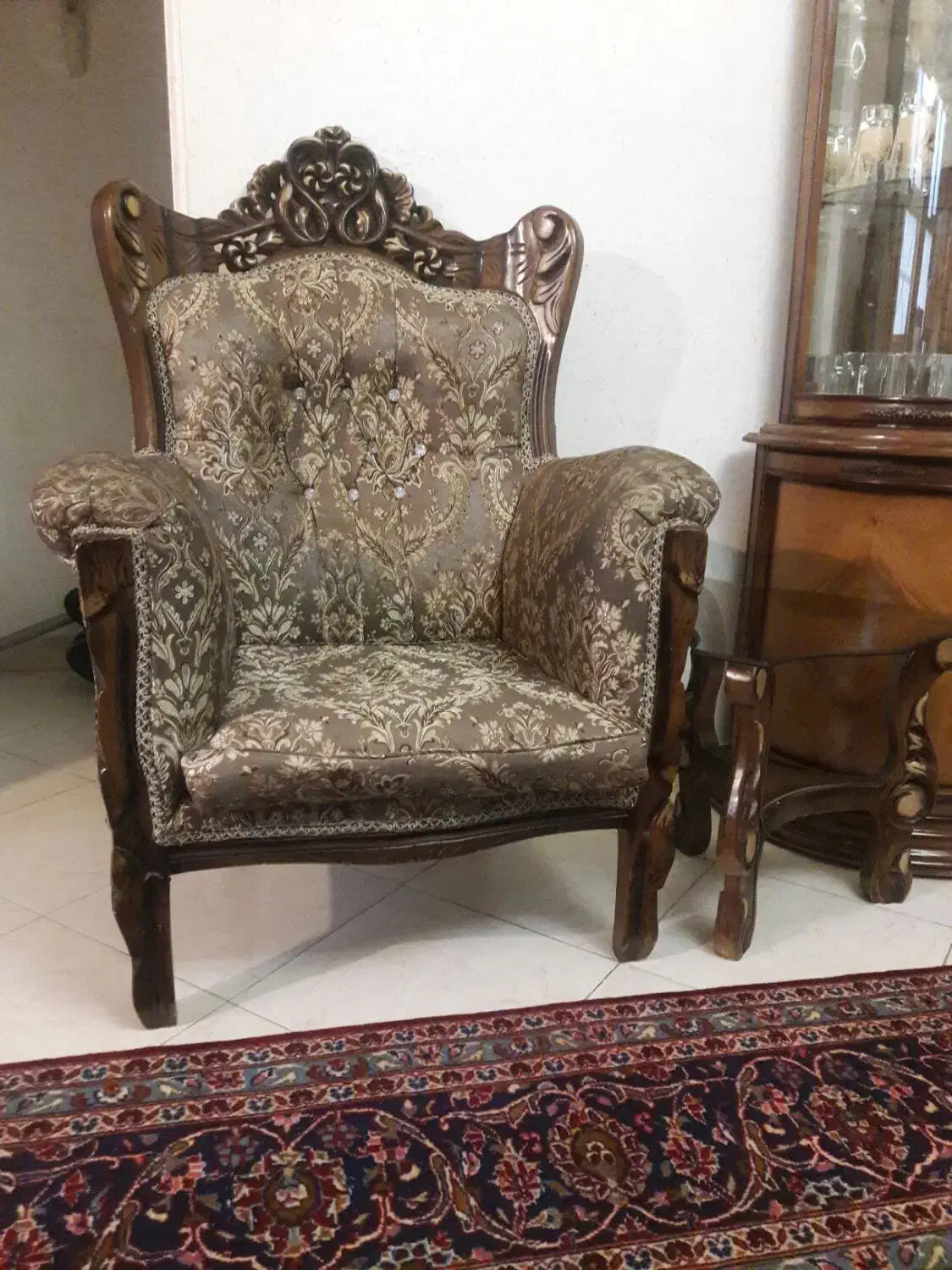 مبل استیل ۷ نفره|مبلمان خانگی و میز عسلی|تهران, شهرک فرهنگیان|دیوار