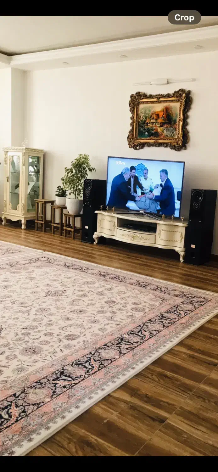 آینه و کنسول میز تلویزیون بوفه ساعت گلدان|بوفه، ویترین، کنسول|نسیم‌شهر, |دیوار