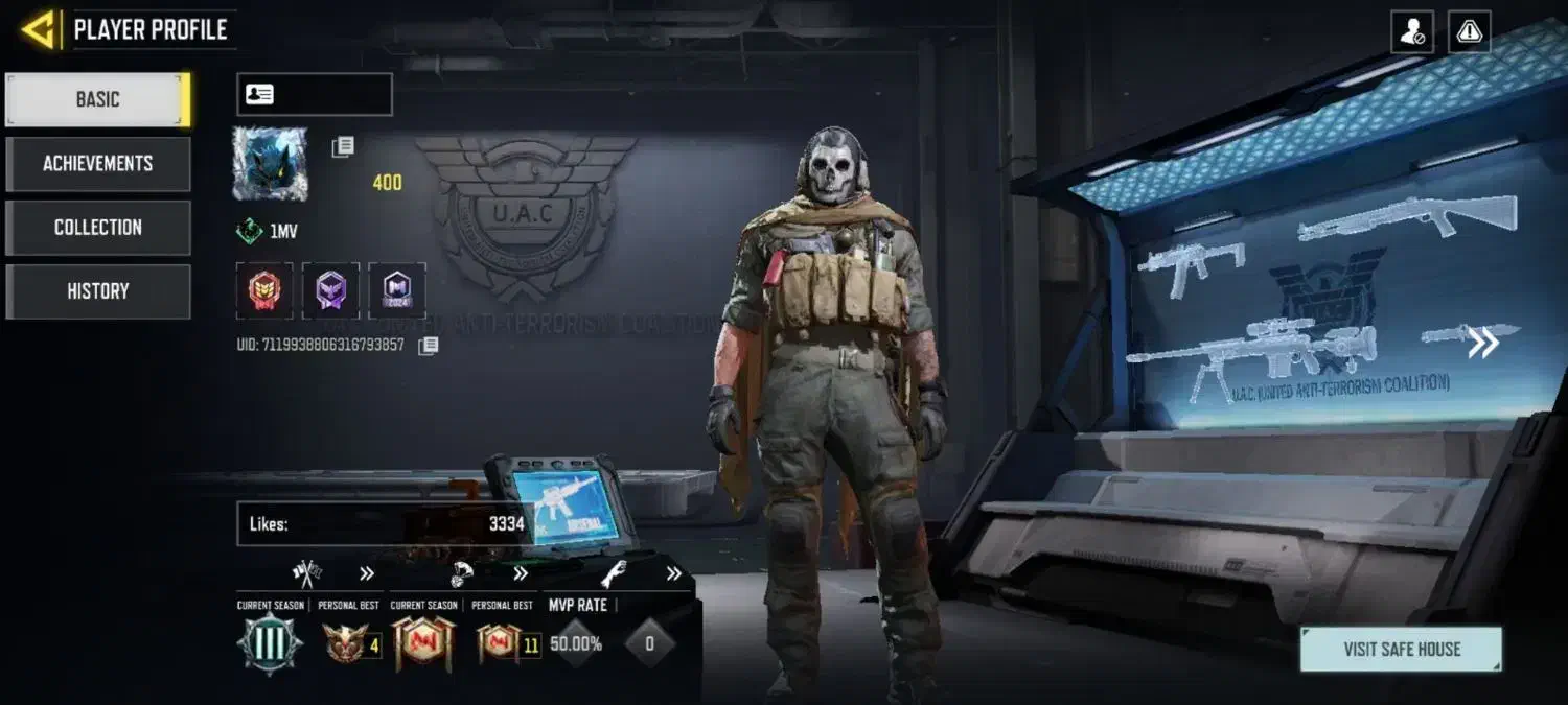 اکانت کالاف دیوتی موبایل ۷،۰۰۰،۰۰۰تومن|کنسول، بازی ویدئویی و آنلاین|تهران, شهرک شهید باقری|دیوار