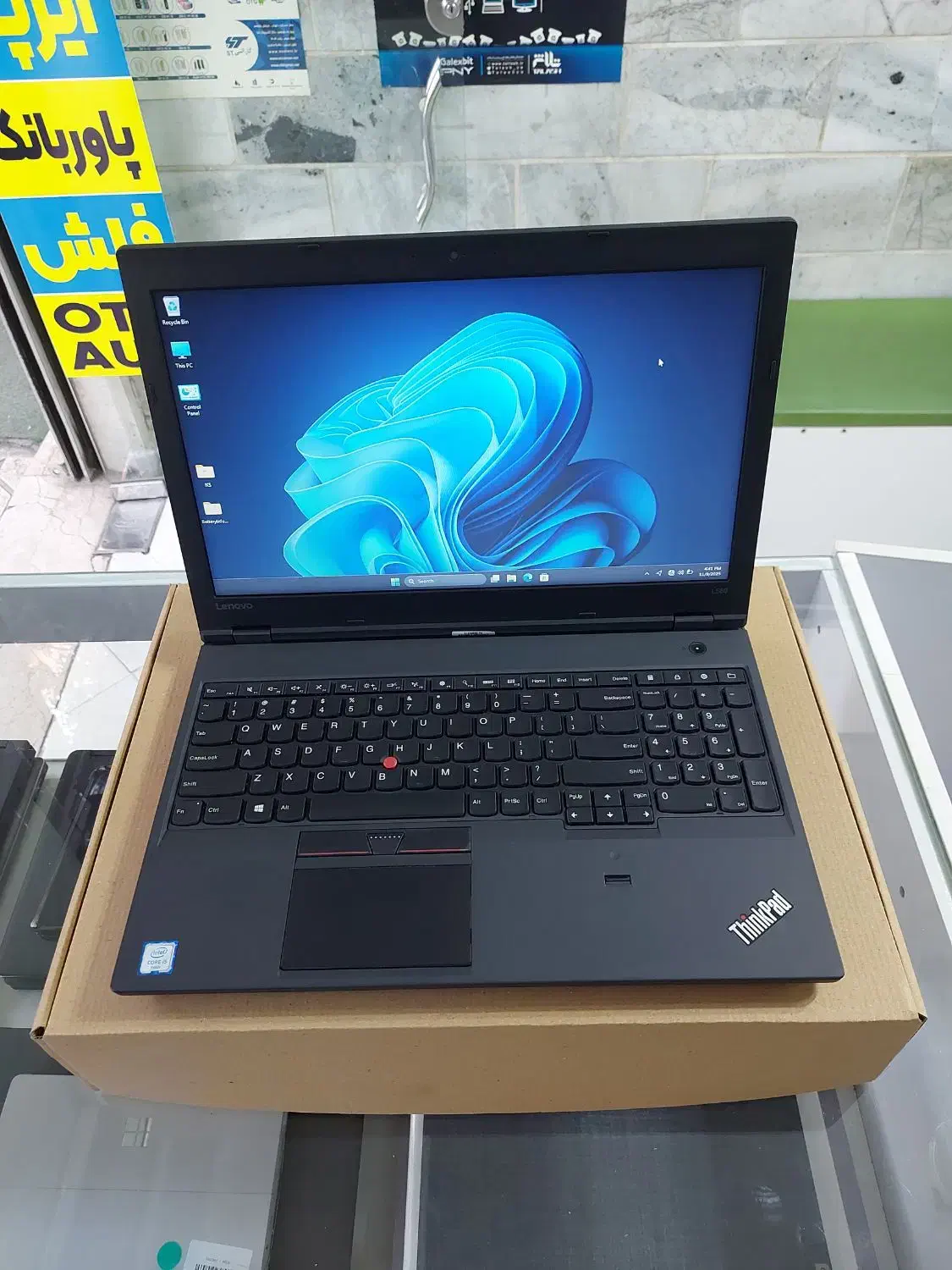 لنوو اوپن باکس با ضمانت با کارتن ولوازم کامل جانبی|رایانه همراه|کرج, گلشهر|دیوار