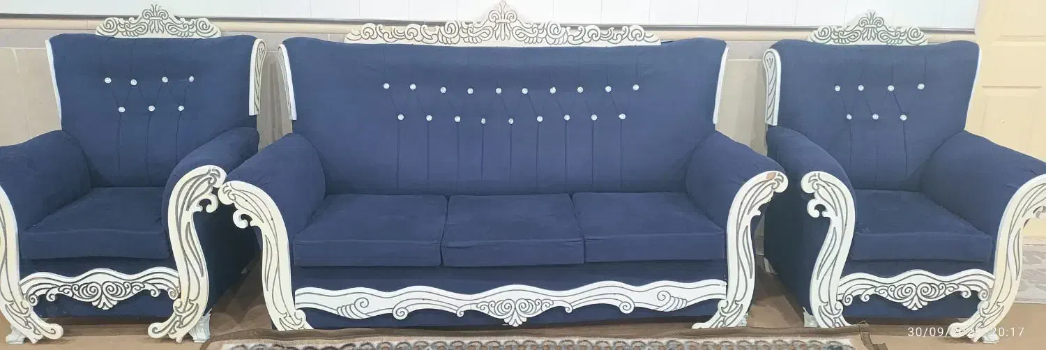 مبل راحتی ۷ نفره|مبلمان خانگی و میز عسلی|مرند, |دیوار