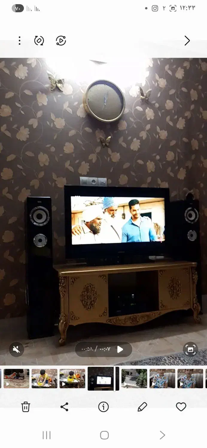 تلویزیون ال جی اصل سالم ۴۰ اینچ|تلویزیون و پروژکتور|اسلامشهر, شهرک لاله|دیوار