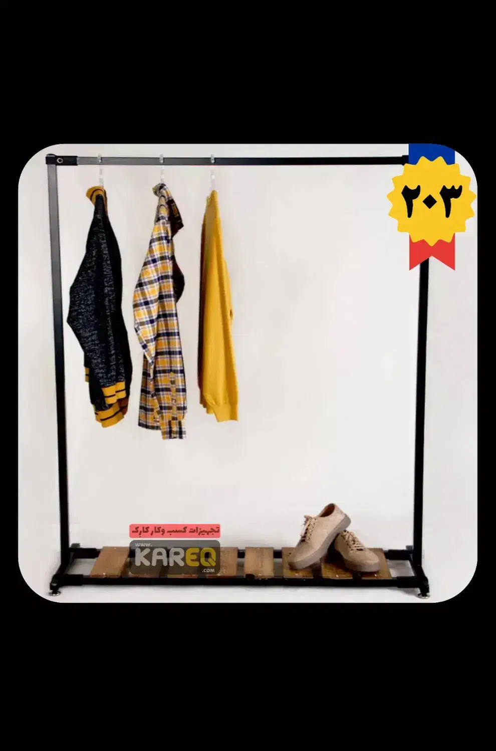 رگال های لباس تک آویز مدل قفسه دکور کیف کفش سحرفلز|فروشگاه و مغازه|اصفهان, شاهد|دیوار