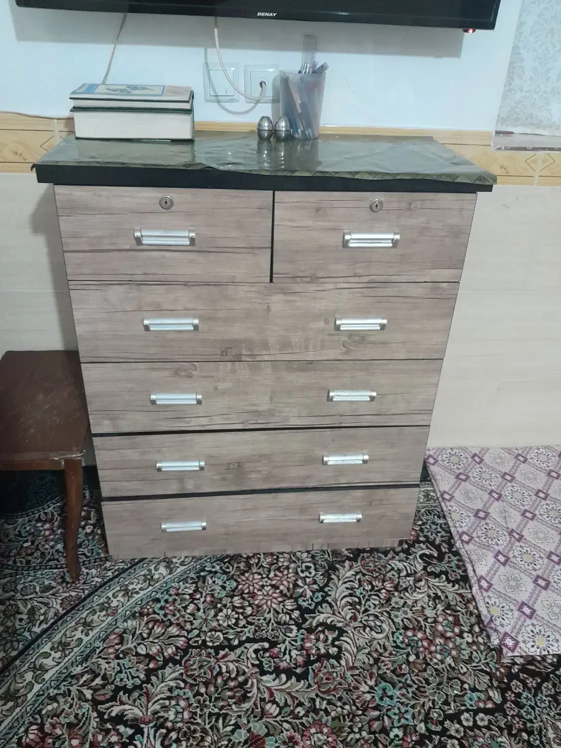 دارور سالم در حد نو|جاکفشی، کمد، دراور|رفسنجان, |دیوار