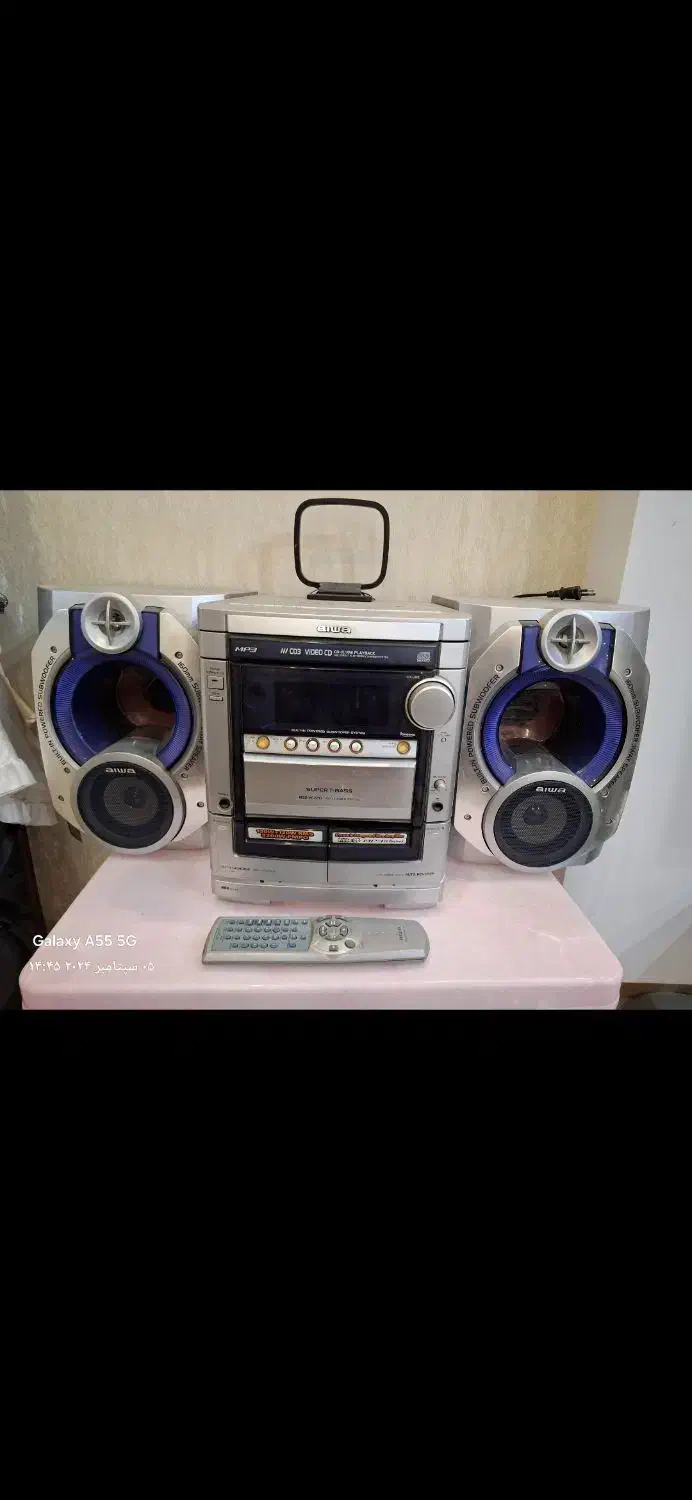 سینما خانواده سونی ودستگاه سی دی آیوا|سیستم صوتی خانگی|خرمشهر, |دیوار