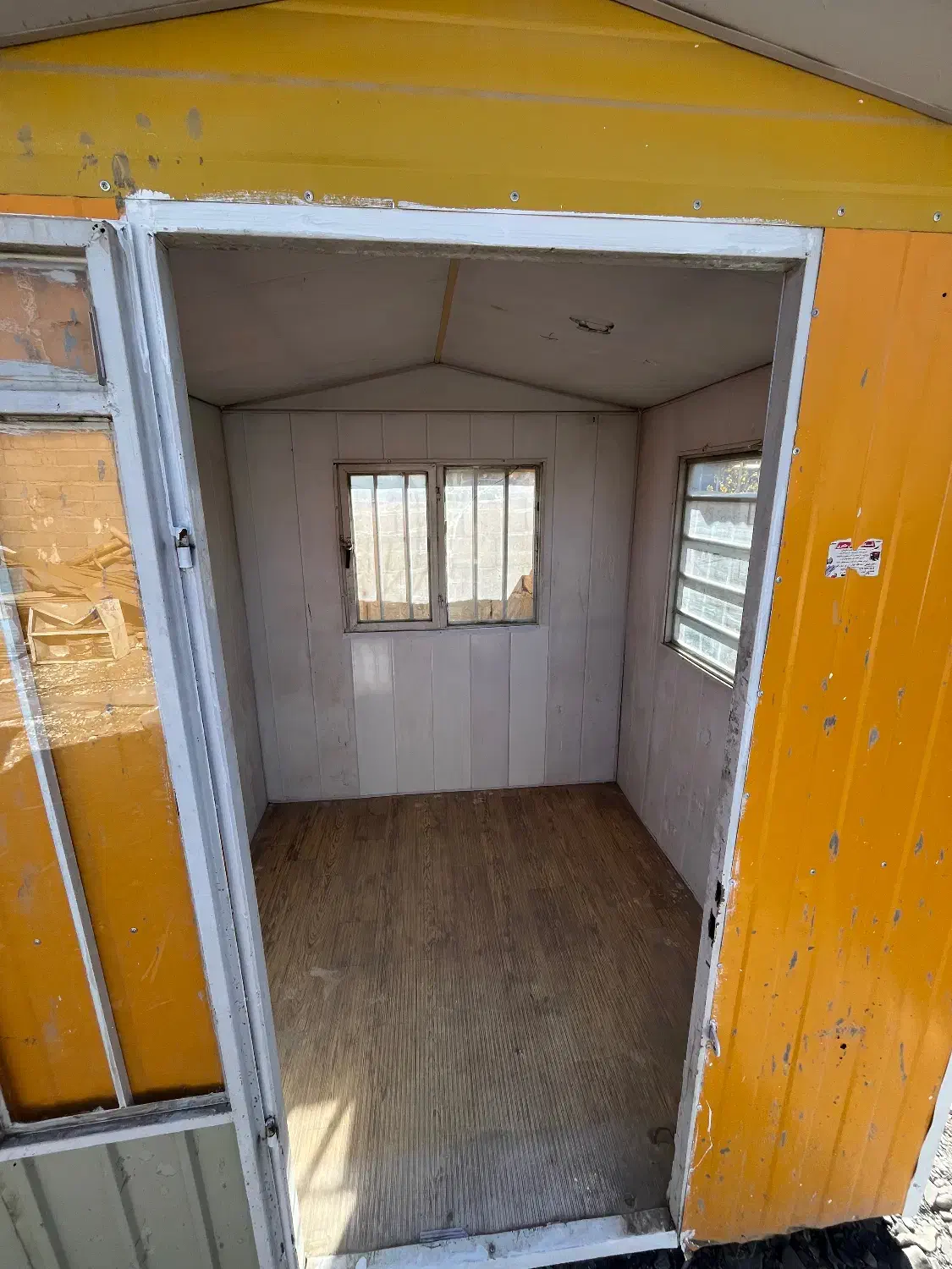 کانکس ۲ *۲ اتاقک نگهبانی و انبار دسته دوم|مصالح و تجهیزات ساختمان|شاندیز, |دیوار