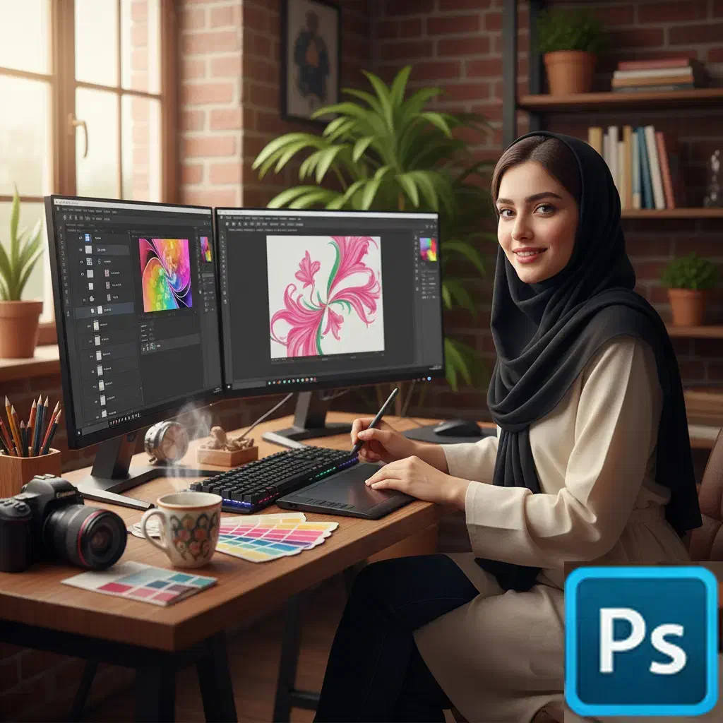 فتوشاپکار تخصصی/ تغییرات متن/ طراحی حرفه ای|خدمات رایانهای و موبایل|تهران, فلسطین (میدان انقلاب)|دیوار