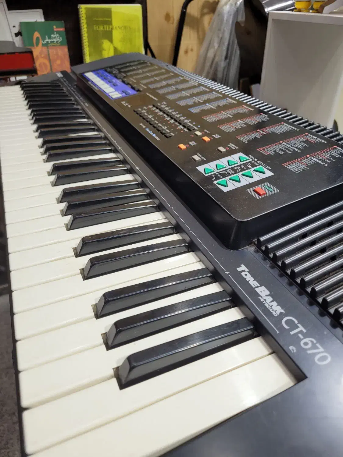 کیبورد کاسیو 670|پیانو، کیبورد، آکاردئون|تبریز, |دیوار