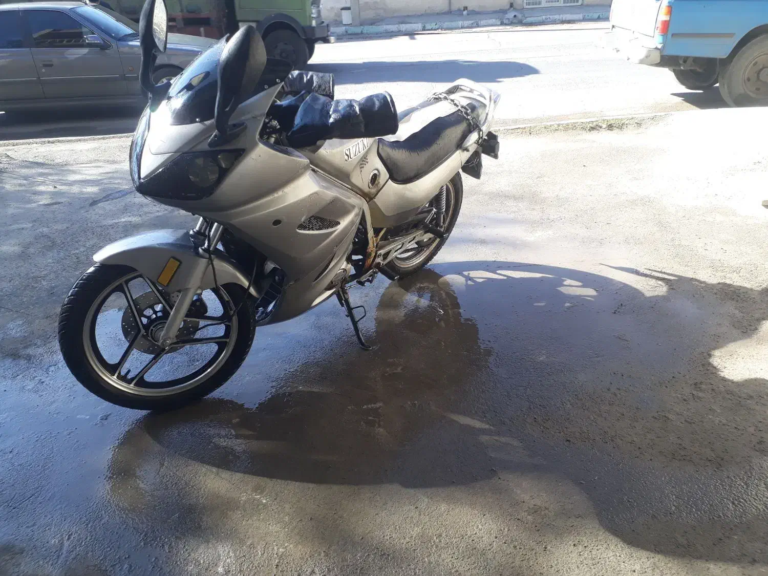 موتور طرح کیپس|موتورسیکلت|گلپایگان, |دیوار