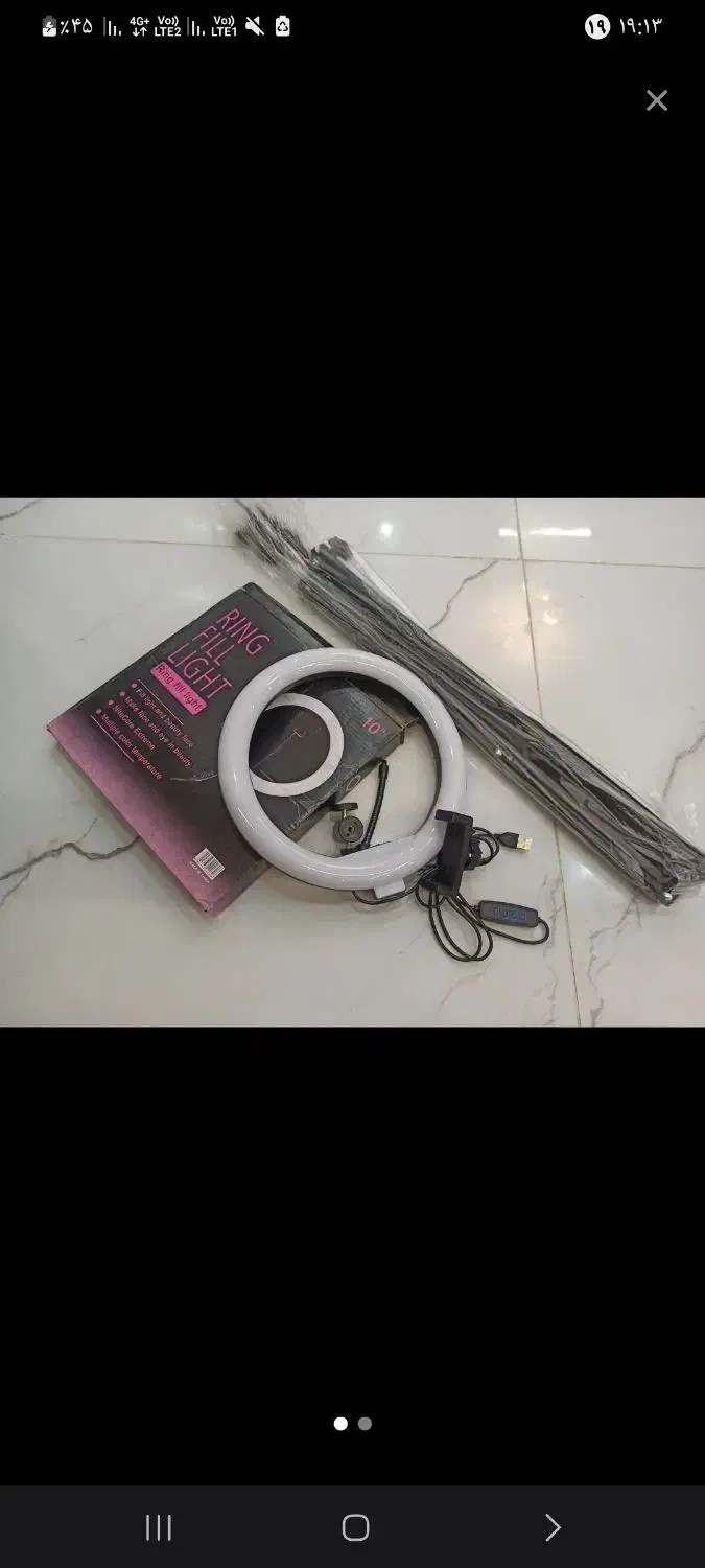 رینگ لایت|دوربین عکاسی و فیلم‌برداری|مشهد, ثامن|دیوار