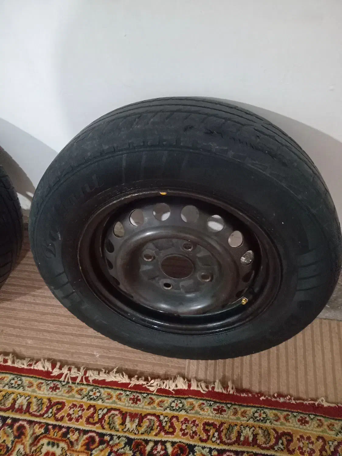 دو حلقه لاستیک پراید با رینگ|حراج|صباشهر, |دیوار