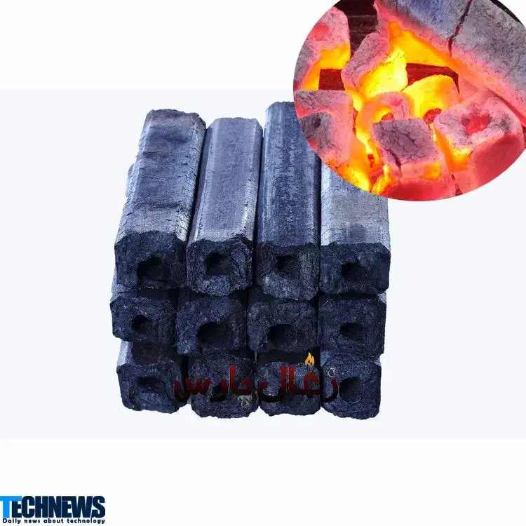 فروش عمده زغال شمش 8 کیلویی با کیفیت عالی|عمده‌فروشی|اردبیل, |دیوار