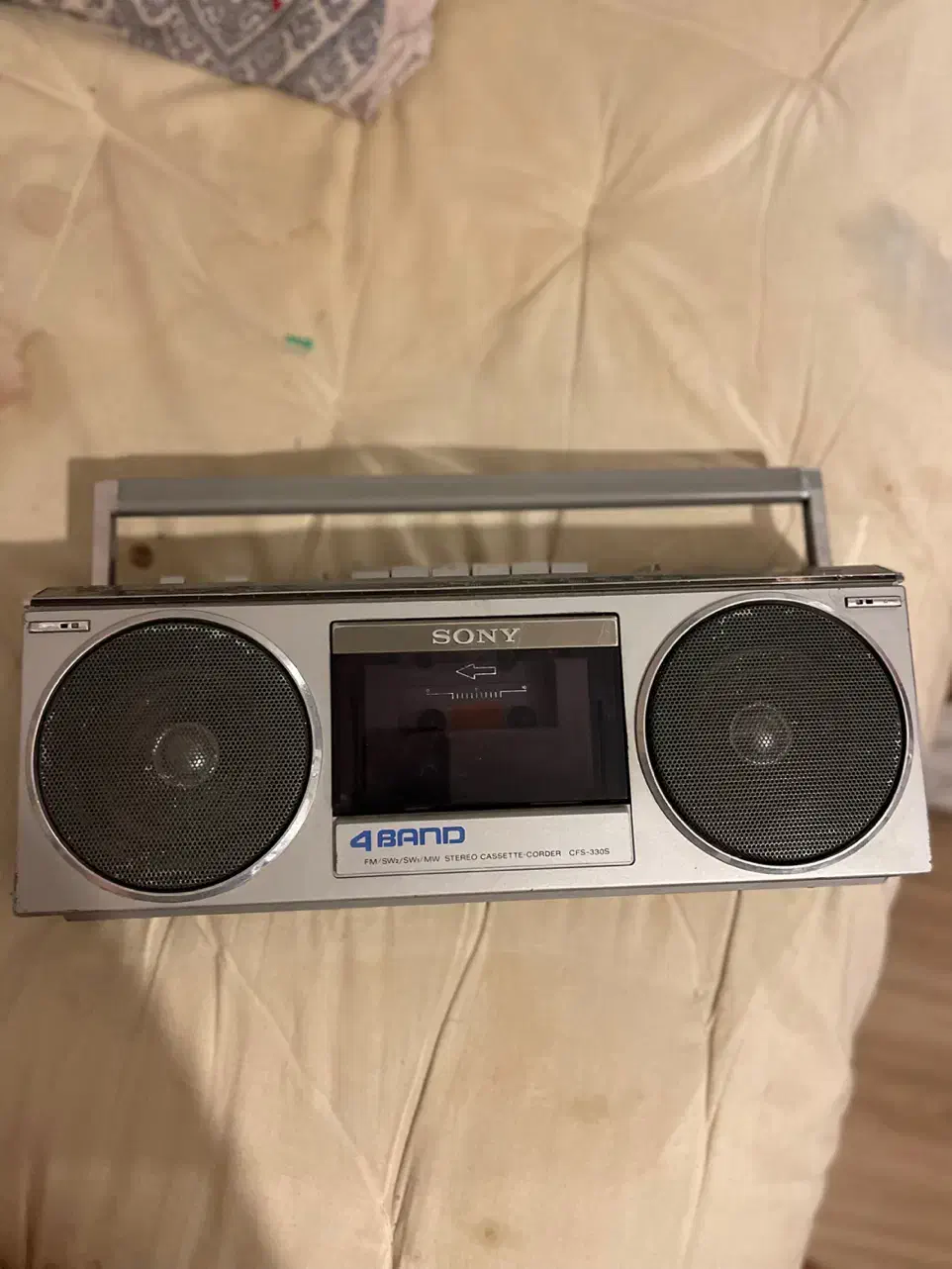 رادیو کاست قدیمی سونی|سیستم صوتی خانگی|تهران, شهرک نفت|دیوار