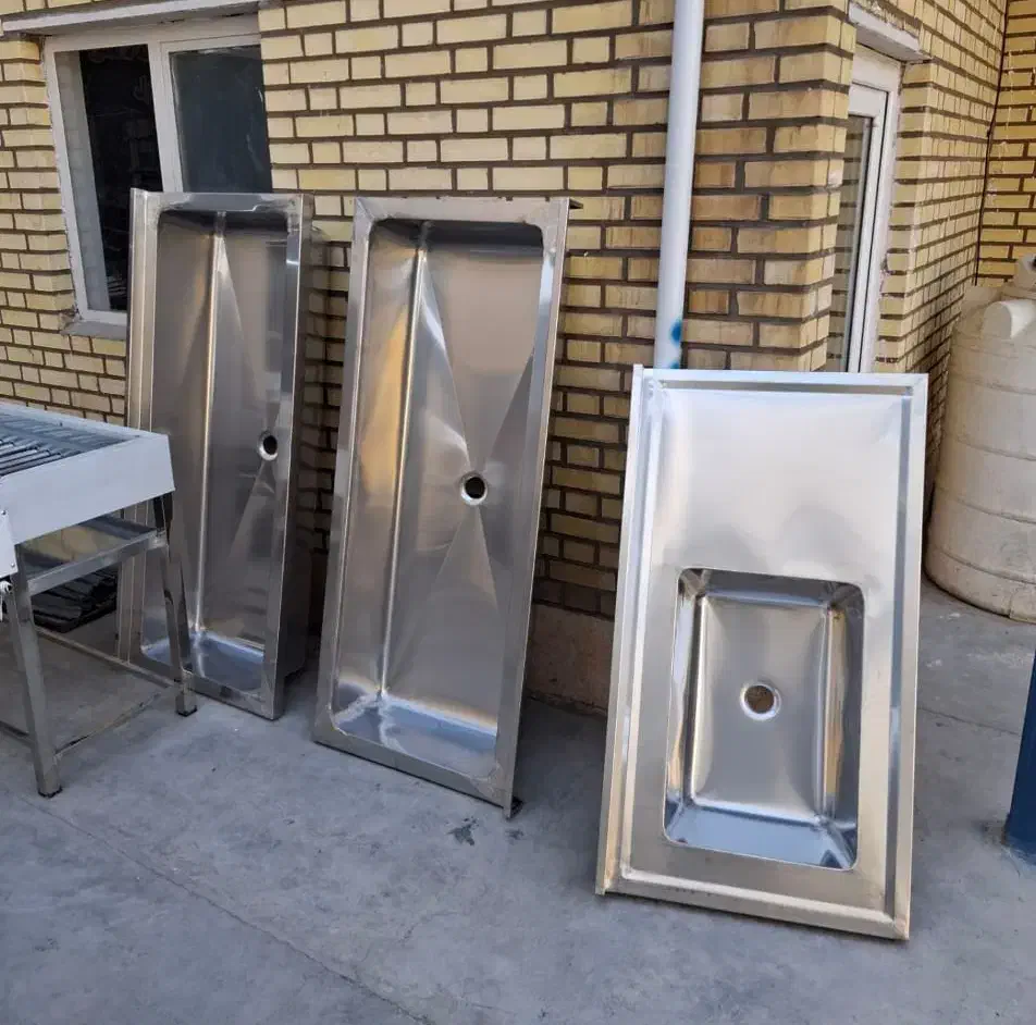 سینک و وان صنعتی پایه دار و دیواری|کافیشاپ و رستوران|رباطکریم, شهرک صنعتی صباشهر|دیوار