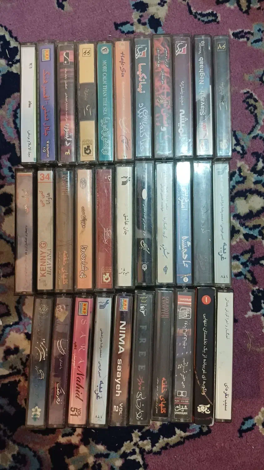 ۳۲ عدد نوار کاست ارشادی|فیلم و موسیقی|مراغه, |دیوار