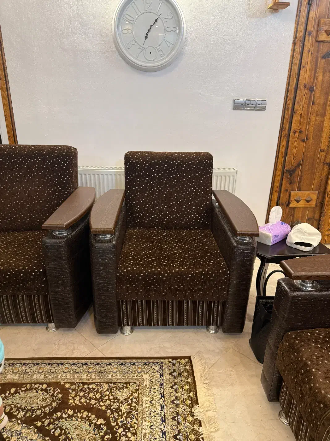 مبلمان ۷ نفره|مبلمان خانگی و میز عسلی|رویان, |دیوار