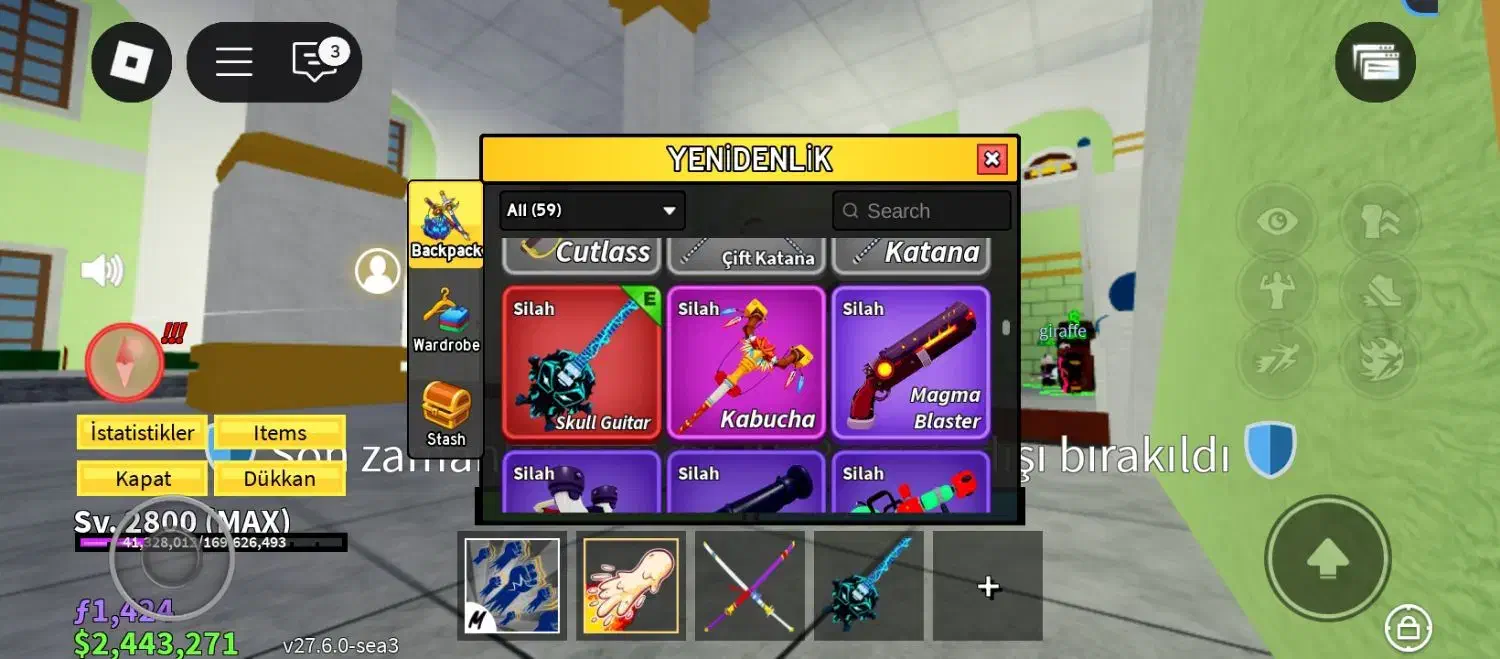 روبلاکس بلاکس فروت|کنسول، بازی ویدئویی و آنلاین|تهران, زنجان جنوبی|دیوار