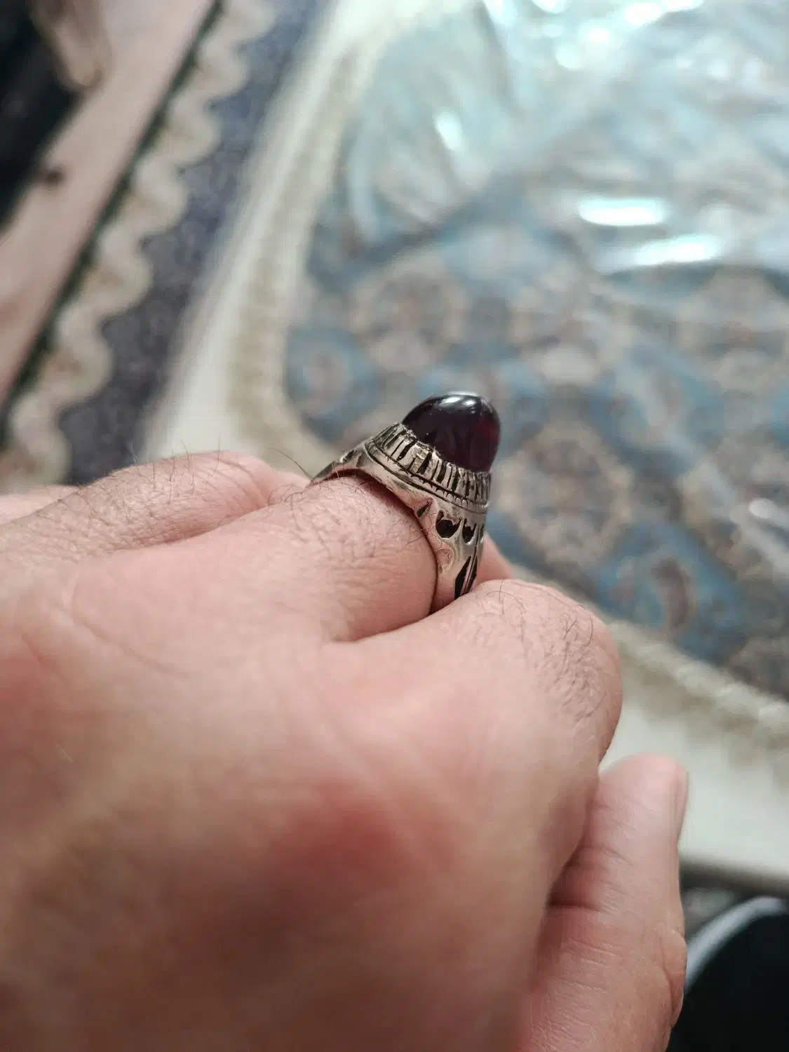 انگشتر نقره|جواهرات|اردبیل, |دیوار