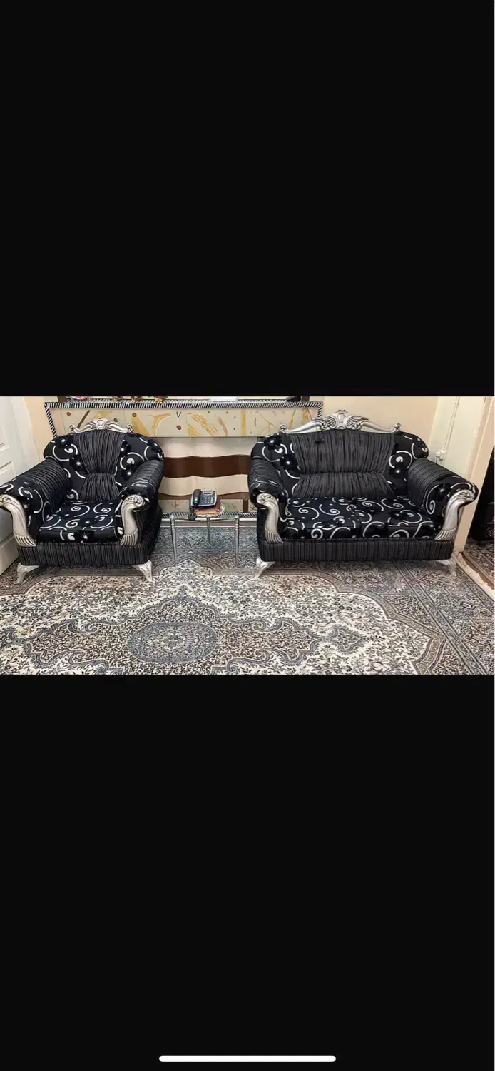 مبلمان کلاسیک ۷ نفره|مبلمان خانگی و میز عسلی|تهران, جوادیه تهرانپارس|دیوار