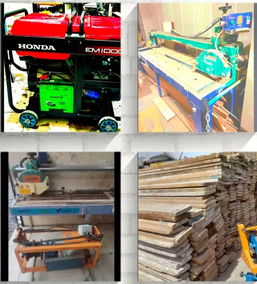 خریدارپمپ باد سنگبری میکسر بتونیر بالابر موتور برق|ماشین‌آلات صنعتی|تهران, افسریه جنوبی|دیوار