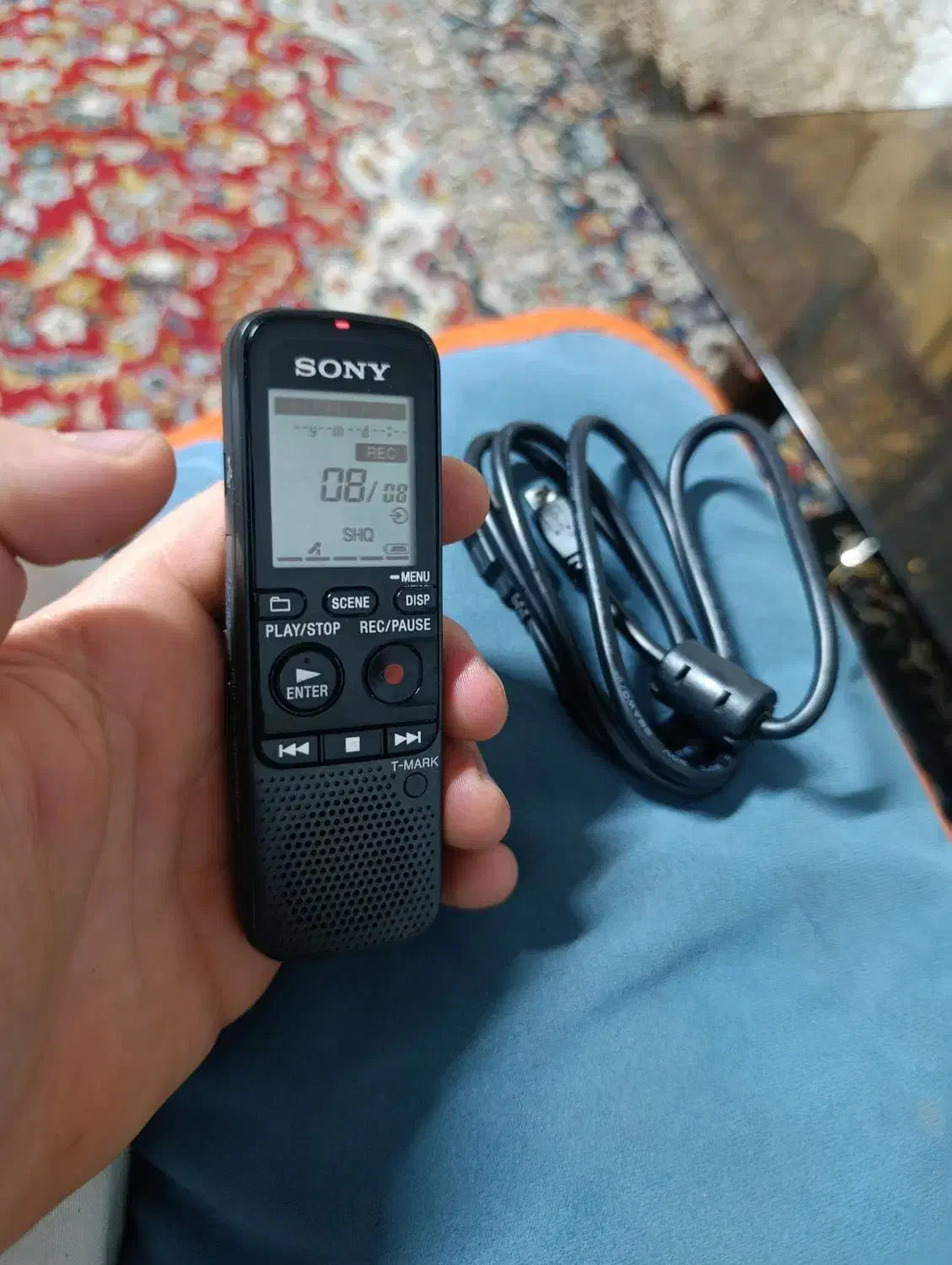 یک عدد رکوردر سونی  ضبط کننده صدا|پخش‌کننده همراه|تهران, آرژانتین|دیوار