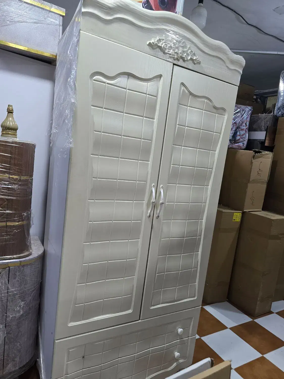 کمد بچه به همراه دراور کشوی لباس کودک نو|اسباب و اثاث بچه|مسجد سلیمان, |دیوار