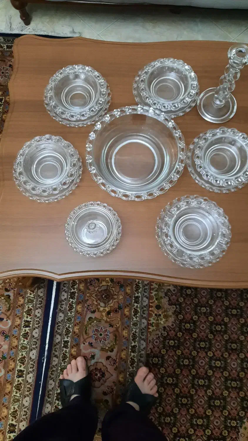 سرویس انتیک زنجیره ای چک قدیمی|ظروف سرو و پذیرایی|تهران, هلال احمر|دیوار