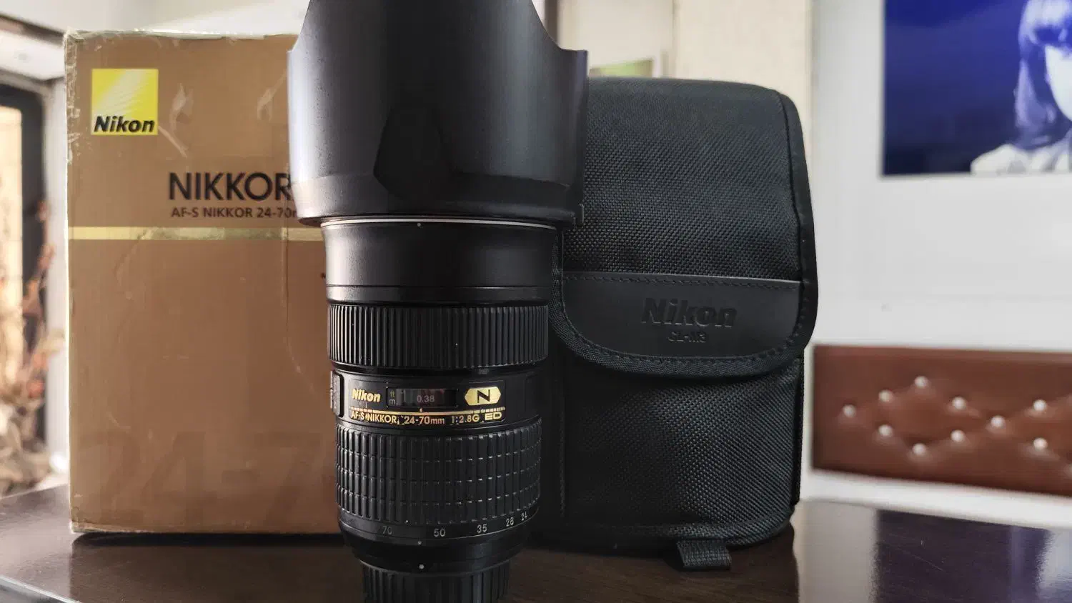 لنز ۷۰-۲۴ نیکون|دوربین عکاسی و فیلم‌برداری|گرمه, |دیوار