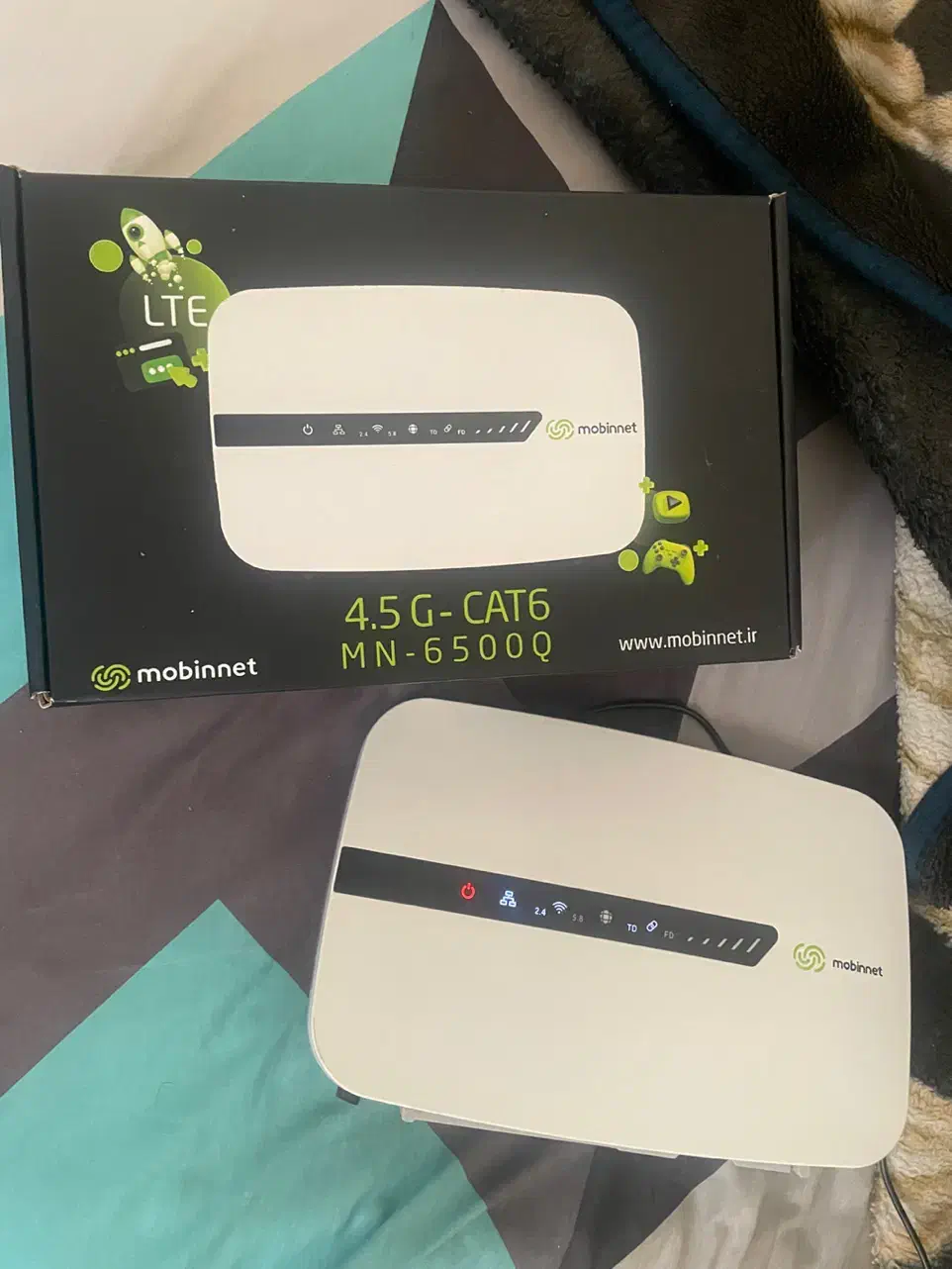 مودم مبین نت 6500|مودم و تجهیزات شبکه|تهران, شهران شمالی|دیوار