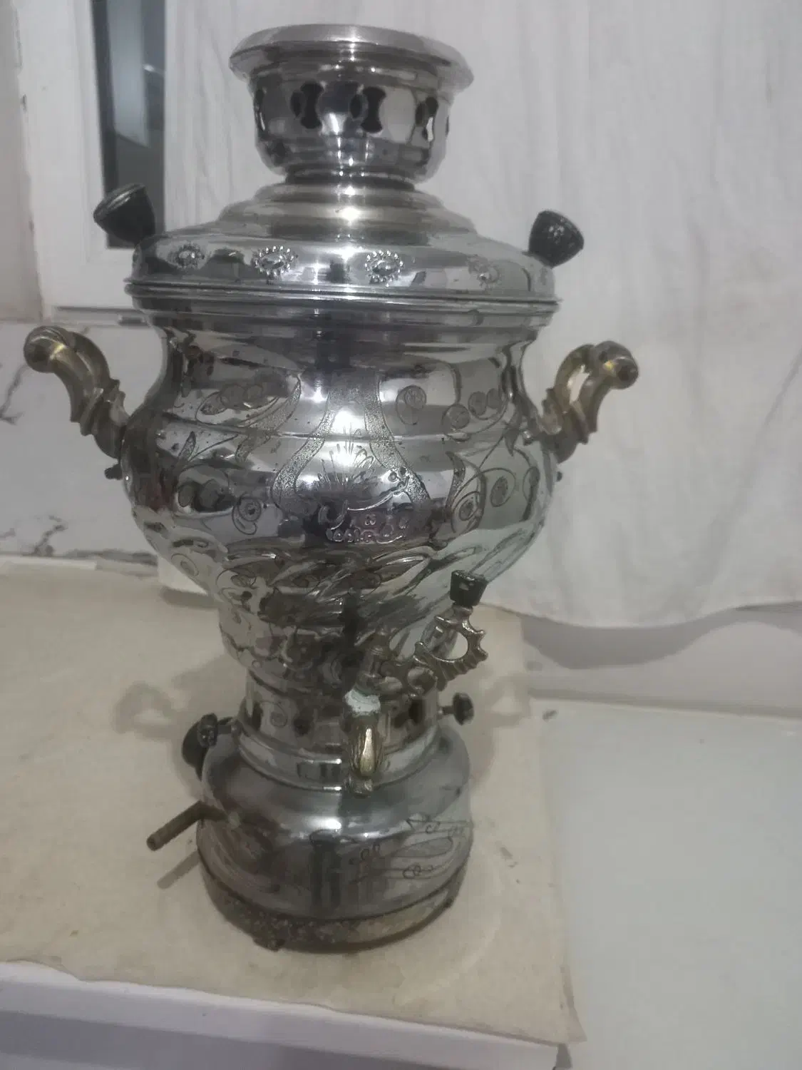 سماور کارکرده و کاملا سالم|سماور، چایساز، قهوهساز|پارسآباد, |دیوار