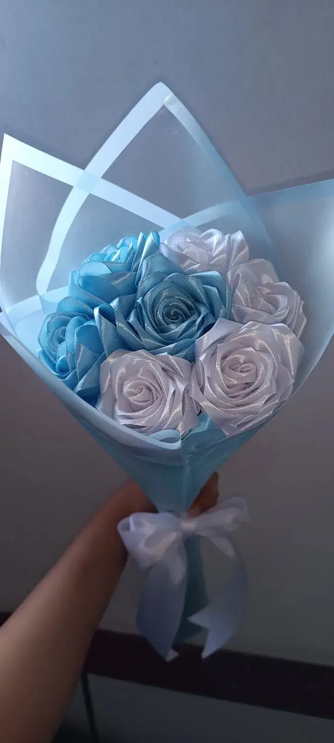 گل روبانی زیبا|گل مصنوعی|شیراز, مسلم|دیوار