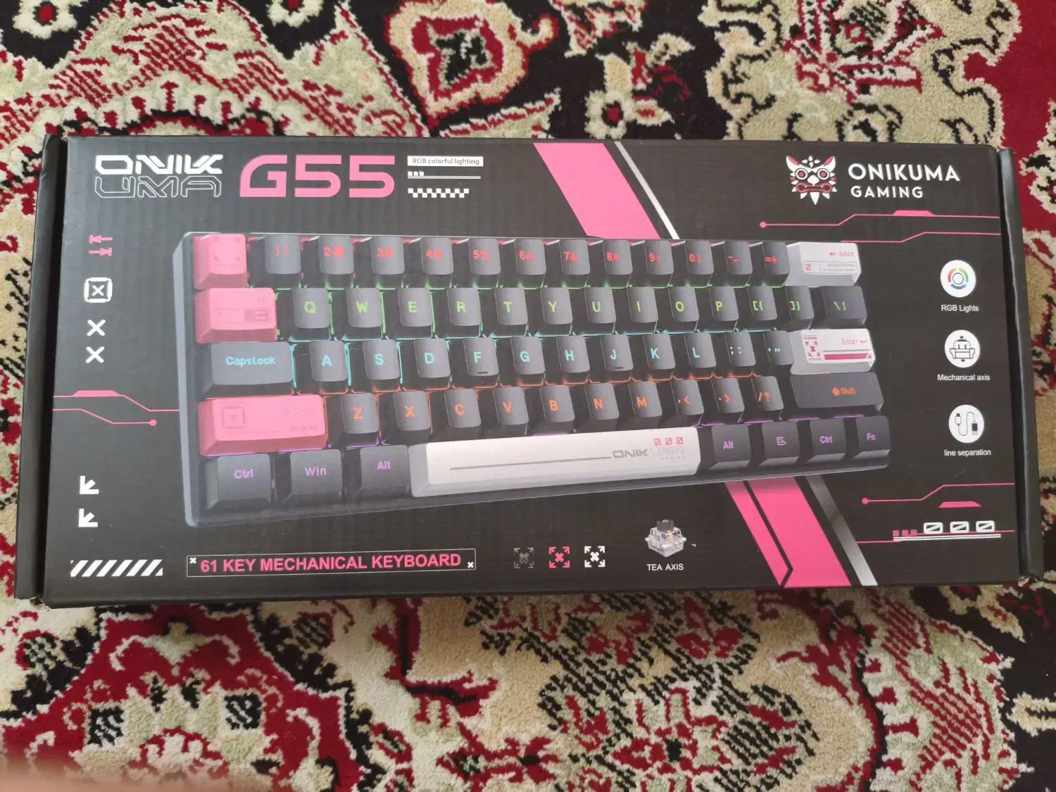 keyboard onikuma|قطعات و لوازم جانبی رایانه|تهران, تهرانپارس غربی|دیوار