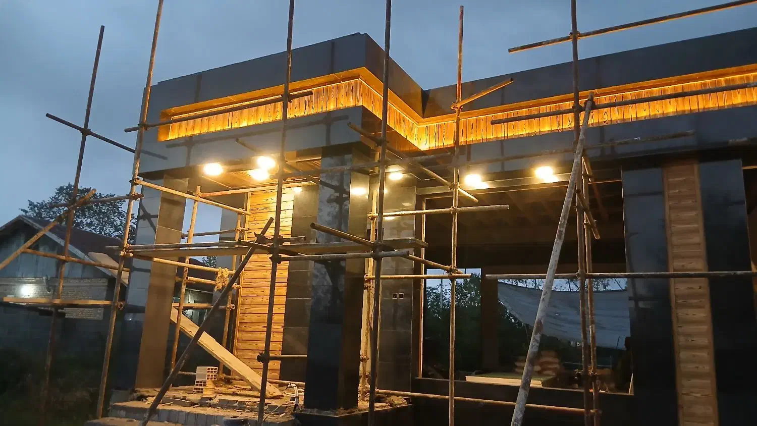 سنگ کاری نام رومی ومدرن|خدمات پیشه و مهارت|لاهیجان, شیخ زاهد|دیوار