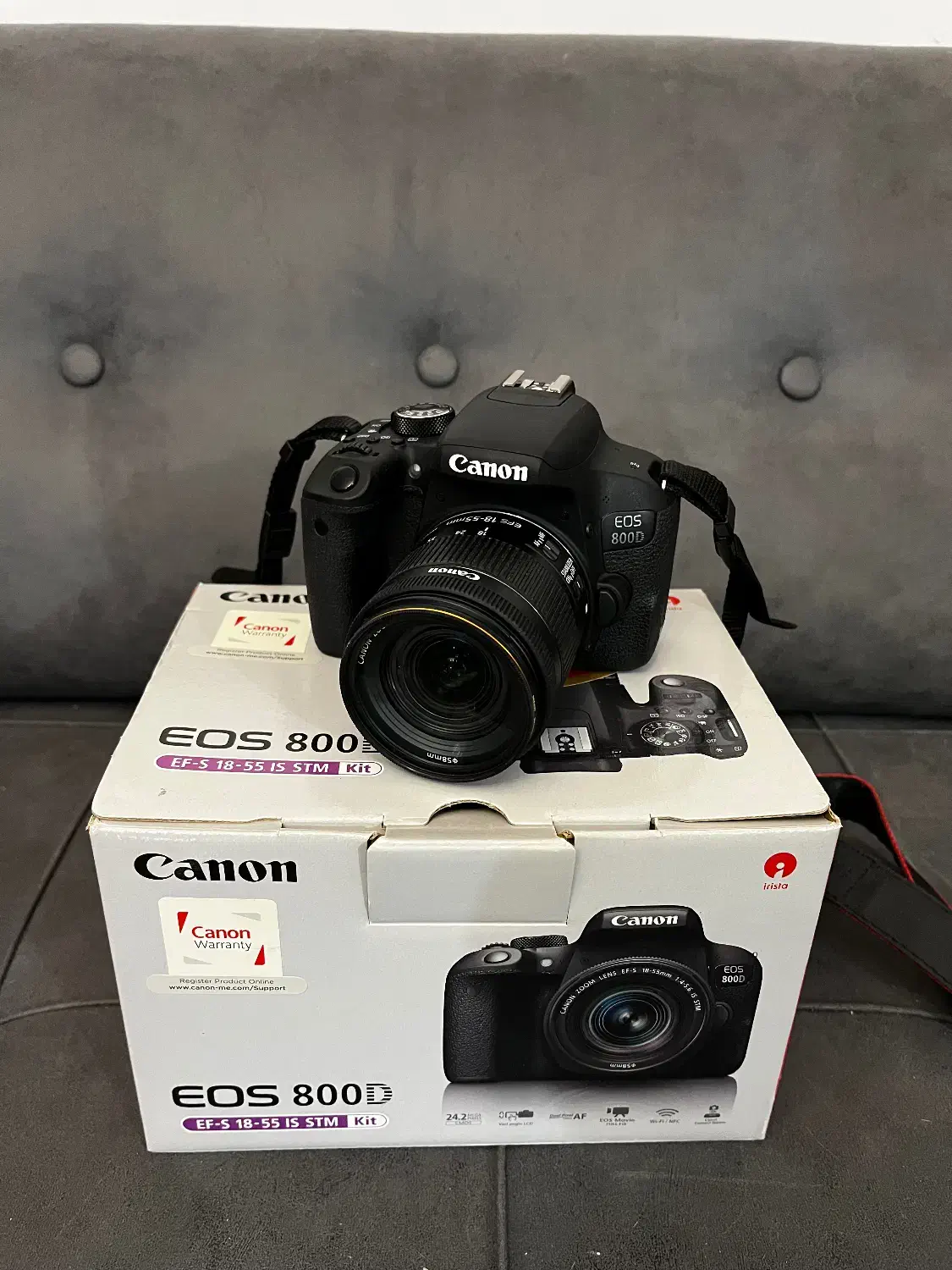 دوربین کنون eos 800d + لنز 55-18 mm|دوربین عکاسی و فیلم‌برداری|تهران, دریا|دیوار