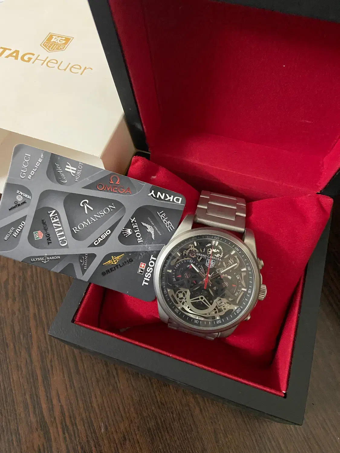 ساعت اورجینال ۴ موتور تگ هویر Tag Heuer مدل CR7|ساعت|شیراز, گلشن|دیوار