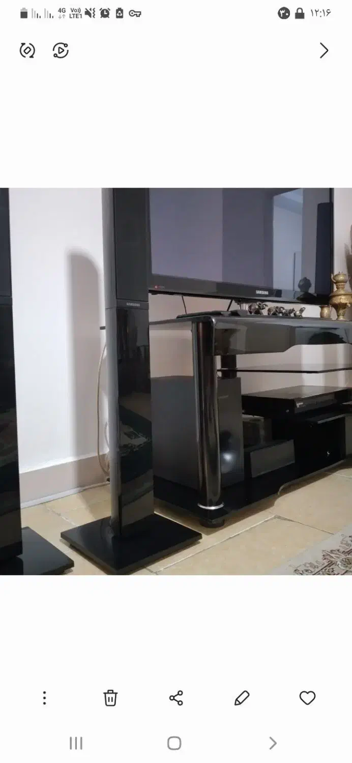 میز تی وی  و سینما خانواده|سیستم صوتی خانگی|فردیس, منظریه|دیوار