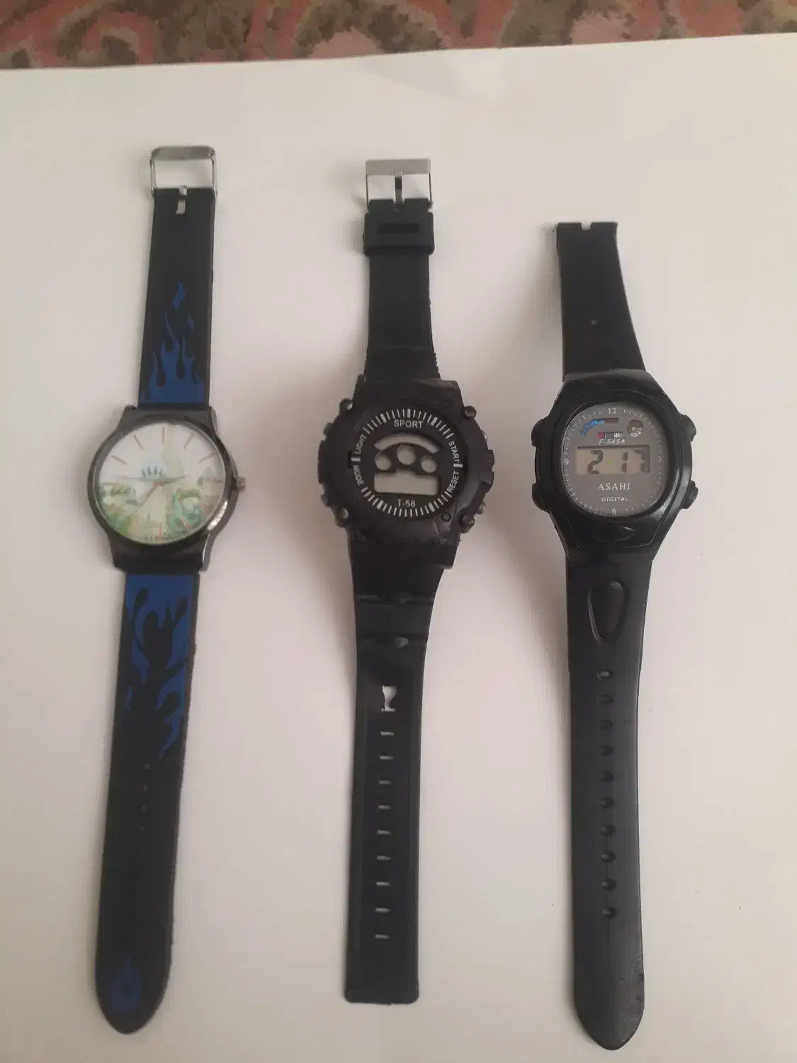 سه عدد ساعت مچی سالم|ساعت|قوچان, |دیوار