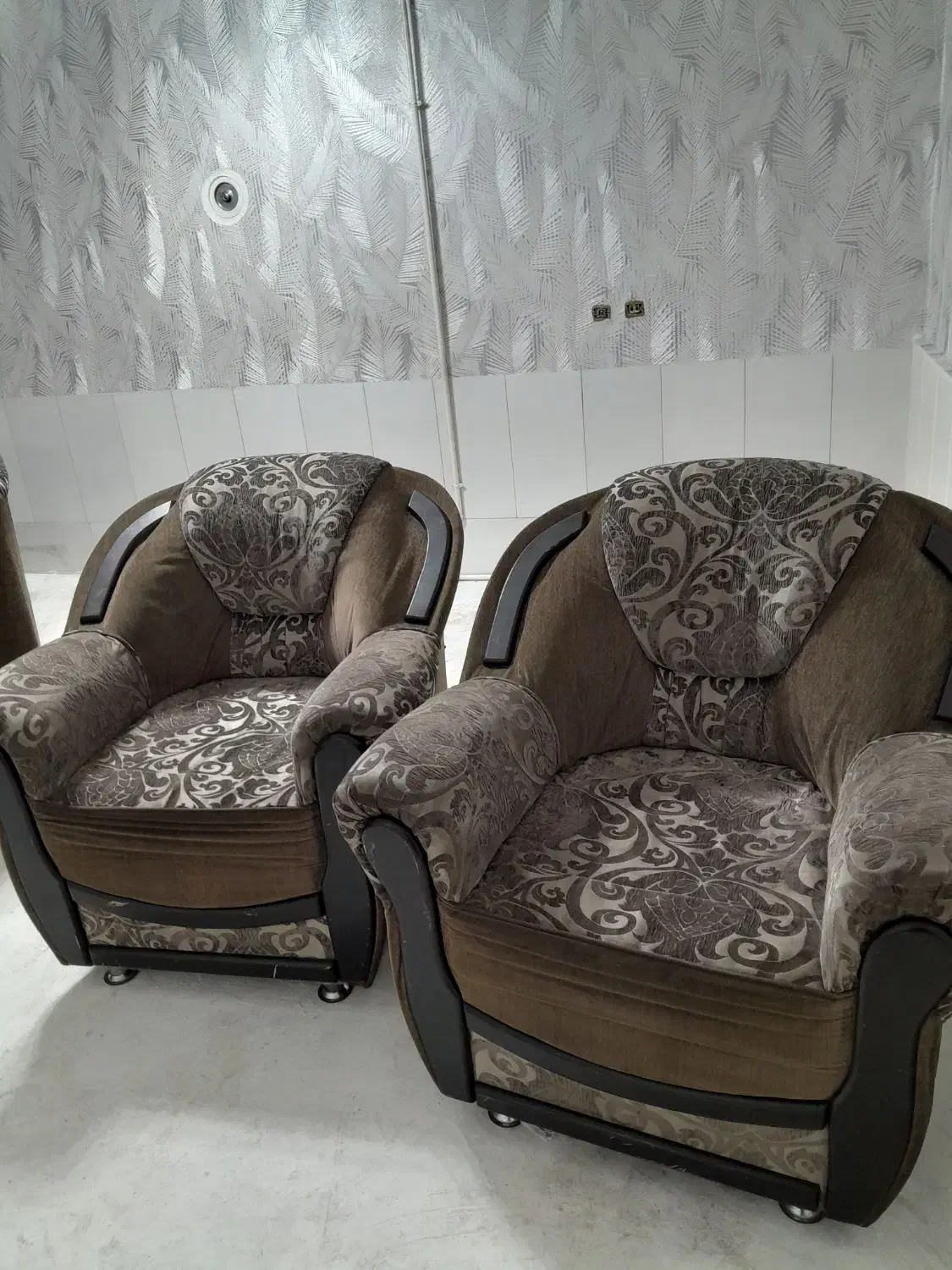 مبلمان ۷نفره فلزی|مبلمان خانگی و میز عسلی|تبریز, |دیوار