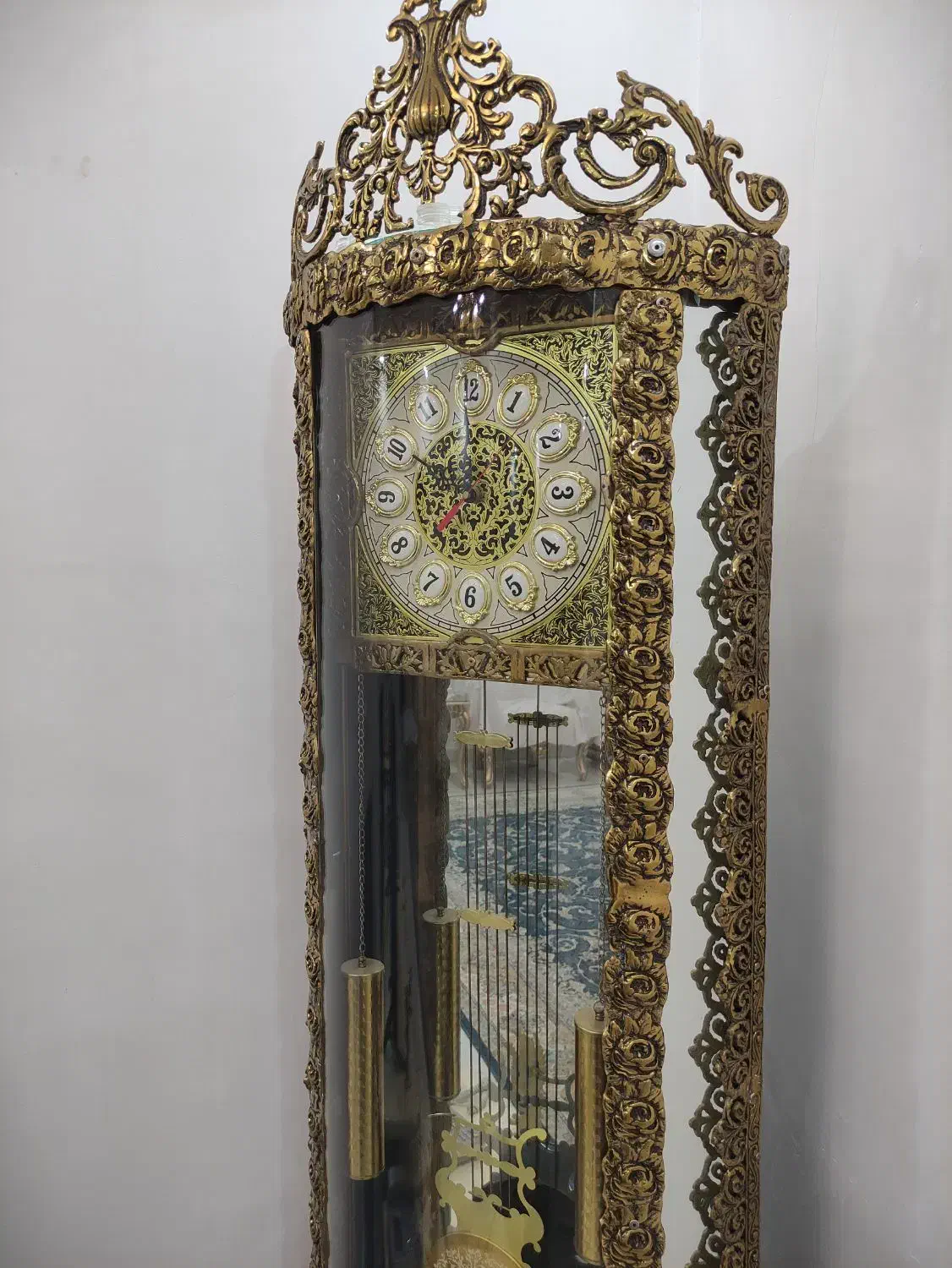 ساعت برنز ایستاده|ساعت دیواری و تزئینی|شهریار, اسد‌آباد|دیوار