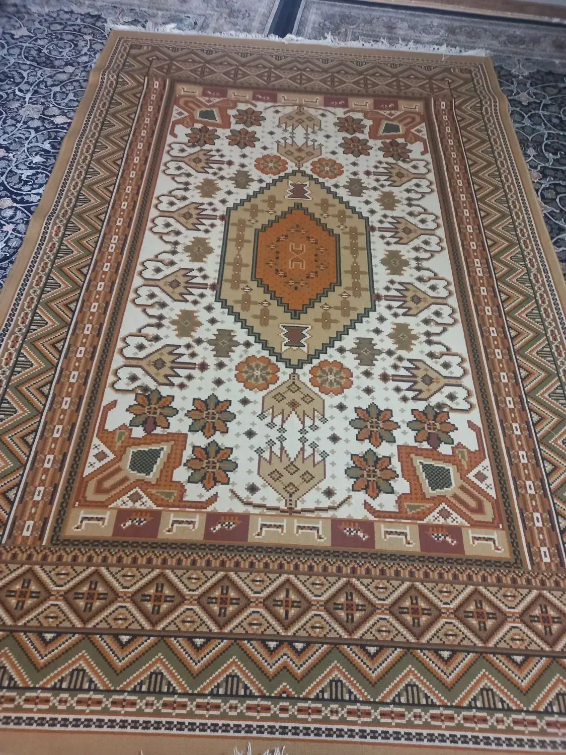 گلیم فرش۶متری مامونیه|گلیم، جاجیم، گبه|زرندیه, |دیوار