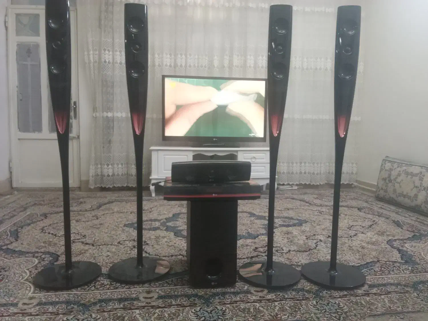 سینما خانواده هفت تیکه|سیستم صوتی خانگی|نیشابور, ناسیونال|دیوار