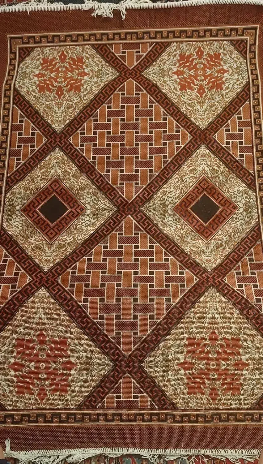 گلیم ماشینی|گلیم، جاجیم، گبه|کرمانشاه, |دیوار